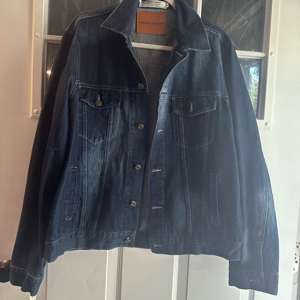 Denim Jacket by [Brand] - Classic Blue - Picture 3 of 10